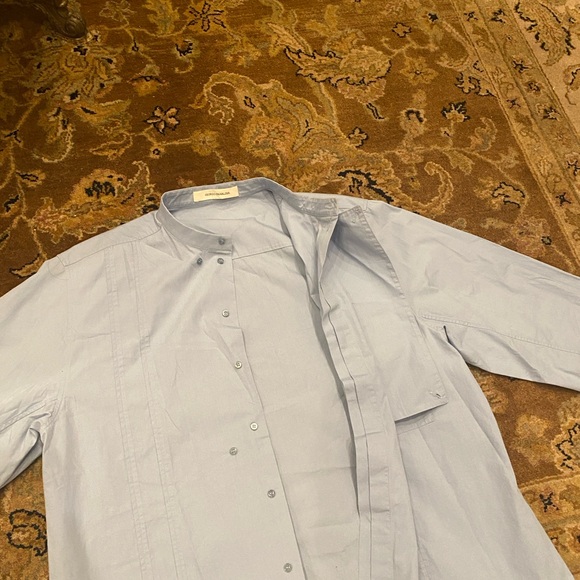 Cedric Charlier Women’s Blue Button-down - Picture 5 of 11